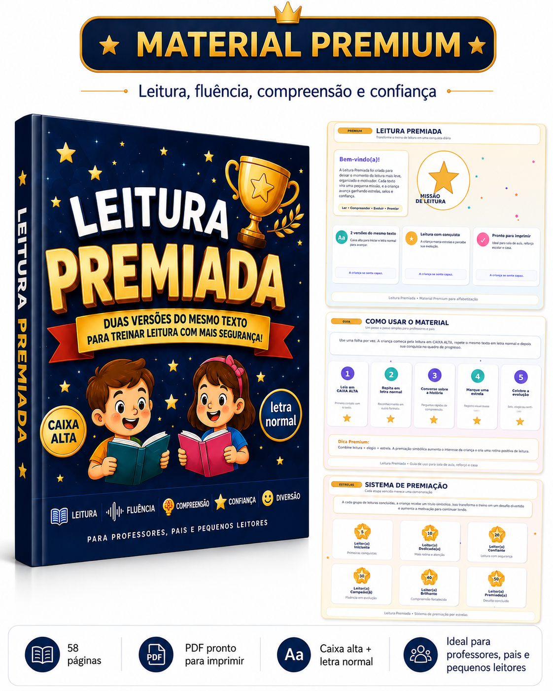Material Premium Leitura Premiada